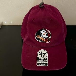 FSU Seminoles XL fitted red cap 🧢